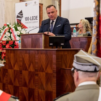 Uroczysta sesja Sejmiku Województwa Śląskiego. fot. Tomasz Żak / UMWS