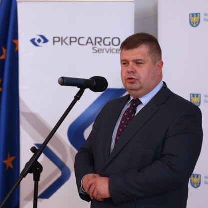 Odznaczenia i medale dla pracowników PKP CARGO SERVICE. fot. Andrzej Grygiel / UMWS
