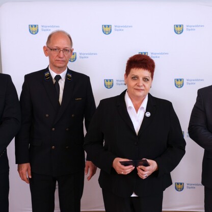 Odznaczenia i medale dla pracowników PKP CARGO SERVICE. fot. Andrzej Grygiel / UMWS