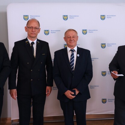 Odznaczenia i medale dla pracowników PKP CARGO SERVICE. fot. Andrzej Grygiel / UMWS