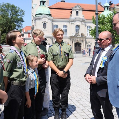 Piknik edukacyjno-artystyczny „Przestrzenie wolności”. fot. Andrzej Grygiel / UMWS