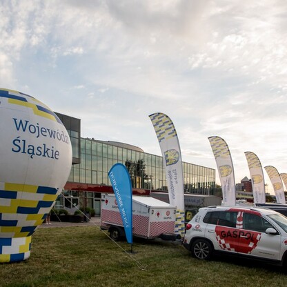 Inauguracja II Zawodów Balonowych o Puchar Marszałka Województwa Śląskiego „In The Silesian Sky”. fot. Tomasz Żak / UMWS