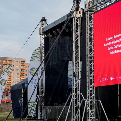 Inauguracja II Zawodów Balonowych o Puchar Marszałka Województwa Śląskiego „In The Silesian Sky”. fot. Tomasz Żak / UMWS