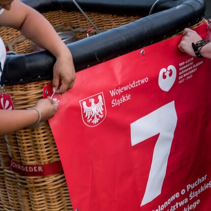 Inauguracja II Zawodów Balonowych o Puchar Marszałka Województwa Śląskiego „In The Silesian Sky”. fot. Tomasz Żak / UMWS