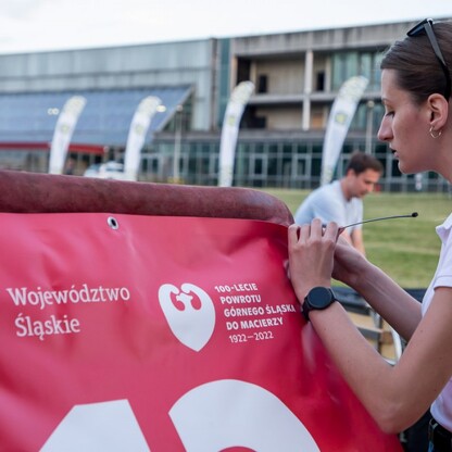 Inauguracja II Zawodów Balonowych o Puchar Marszałka Województwa Śląskiego „In The Silesian Sky”. fot. Tomasz Żak / UMWS