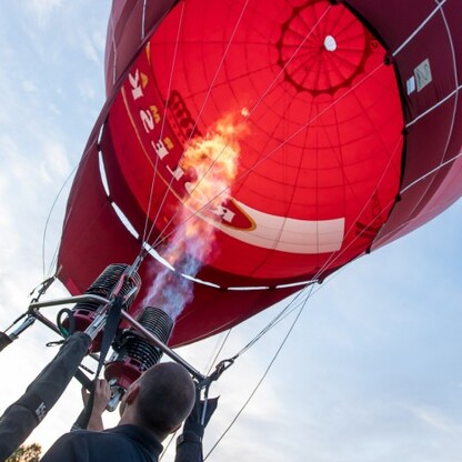 Inauguracja II Zawodów Balonowych o Puchar Marszałka Województwa Śląskiego „In The Silesian Sky”. fot. Tomasz Żak / UMWS