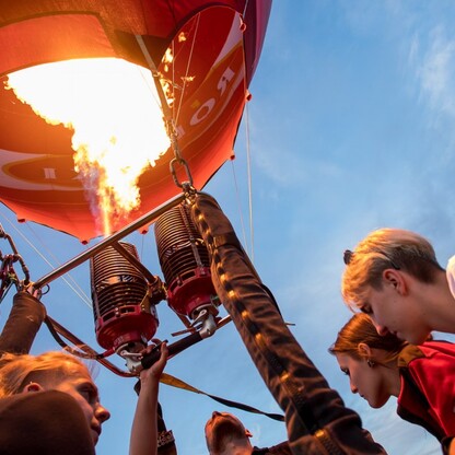 Inauguracja II Zawodów Balonowych o Puchar Marszałka Województwa Śląskiego „In The Silesian Sky”. fot. Tomasz Żak / UMWS