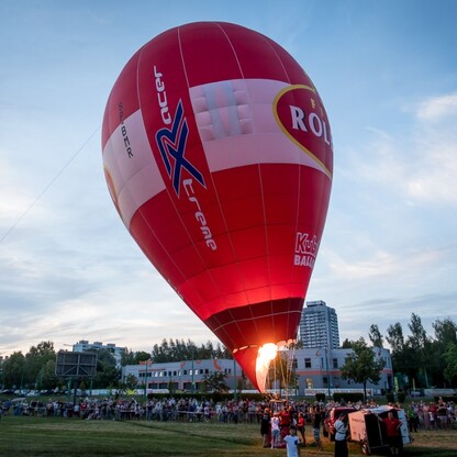 Inauguracja II Zawodów Balonowych o Puchar Marszałka Województwa Śląskiego „In The Silesian Sky”. fot. Tomasz Żak / UMWS