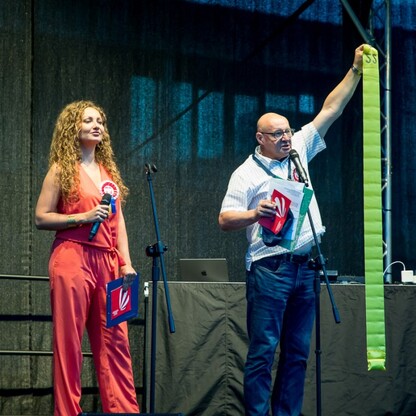 Inauguracja II Zawodów Balonowych o Puchar Marszałka Województwa Śląskiego „In The Silesian Sky”. fot. Tomasz Żak / UMWS