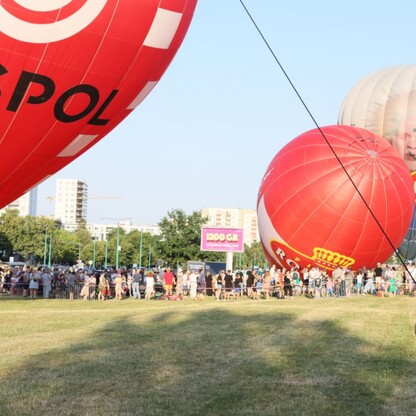 Finał II Zawodów Balonowych o Puchar Marszałka Województwa Śląskiego „In The Silesian Sky”. fot. Andrzej Grygiel / UMWS