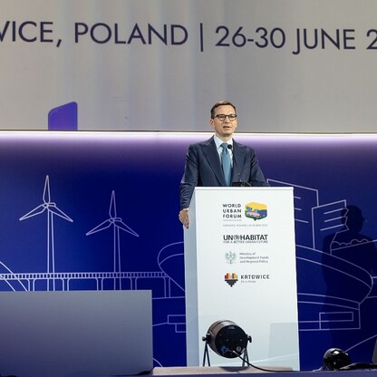 Ceremonia otwarcia Światowego Forum Miejskiego. fot. Piotr Piosik / WUF11