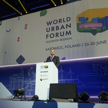 Ceremonia otwarcia Światowego Forum Miejskiego. fot. Piotr Piosik / WUF11