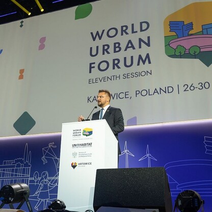 Ceremonia otwarcia Światowego Forum Miejskiego. fot. Piotr Piosik / WUF11