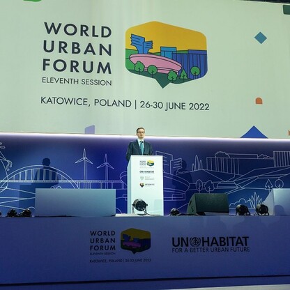 Ceremonia otwarcia Światowego Forum Miejskiego. fot. Piotr Piosik / WUF11