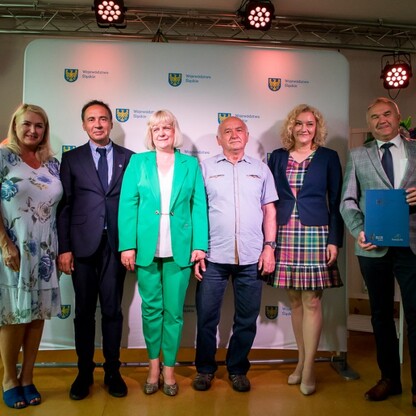 Wręczenie  umów w ramach Marszałkowskiego Konkursu „Inicjatywa Sołecka” w Olsztynie. fot. Tomasz Żak / UMWS