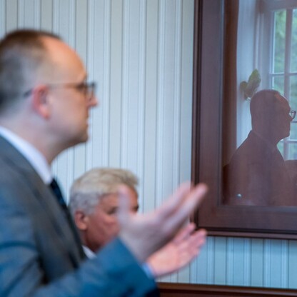 Wręczenie  umów w ramach Marszałkowskiego Konkursu „Inicjatywa Sołecka” w  Irządzach. fot. Tomasz Żak / UMWS