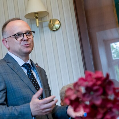 Wręczenie  umów w ramach Marszałkowskiego Konkursu „Inicjatywa Sołecka” w  Irządzach. fot. Tomasz Żak / UMWS