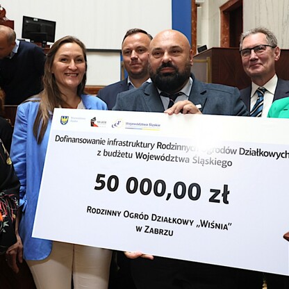 Dofinansowanie dla Rodzinnych Ogrodów Działkowych. fot. Andrzej Grygiel / UMWS