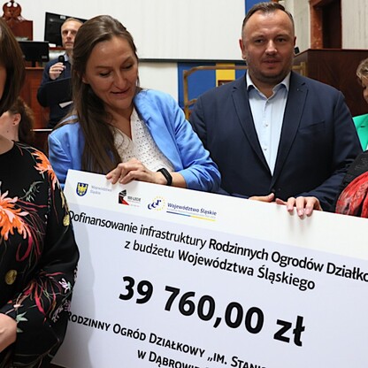 Dofinansowanie dla Rodzinnych Ogrodów Działkowych. fot. Andrzej Grygiel / UMWS