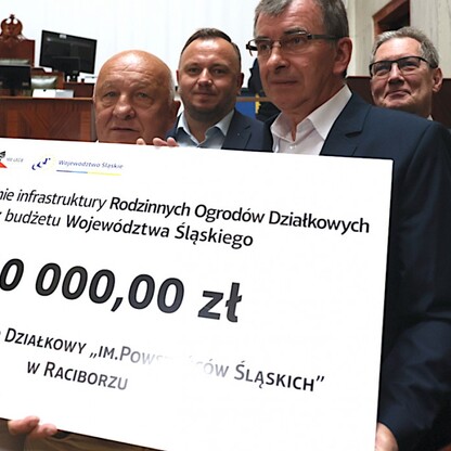 Dofinansowanie dla Rodzinnych Ogrodów Działkowych. fot. Andrzej Grygiel / UMWS