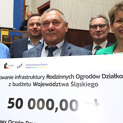 Dofinansowanie dla Rodzinnych Ogrodów Działkowych. fot. Andrzej Grygiel / UMWS