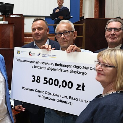 Dofinansowanie dla Rodzinnych Ogrodów Działkowych. fot. Andrzej Grygiel / UMWS