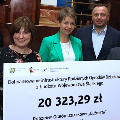 Dofinansowanie dla Rodzinnych Ogrodów Działkowych. fot. Andrzej Grygiel / UMWS