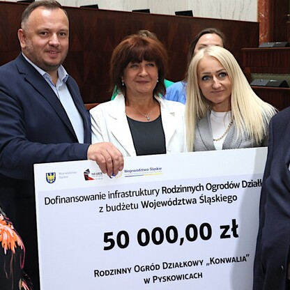 Dofinansowanie dla Rodzinnych Ogrodów Działkowych. fot. Andrzej Grygiel / UMWS