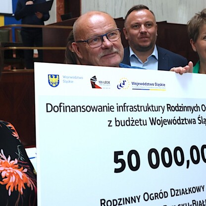 Dofinansowanie dla Rodzinnych Ogrodów Działkowych. fot. Andrzej Grygiel / UMWS