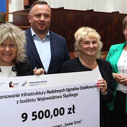 Dofinansowanie dla Rodzinnych Ogrodów Działkowych. fot. Andrzej Grygiel / UMWS