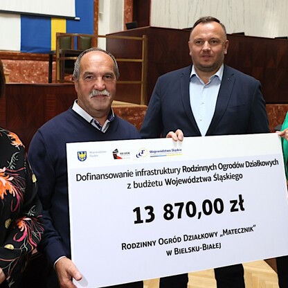 Dofinansowanie dla Rodzinnych Ogrodów Działkowych. fot. Andrzej Grygiel / UMWS