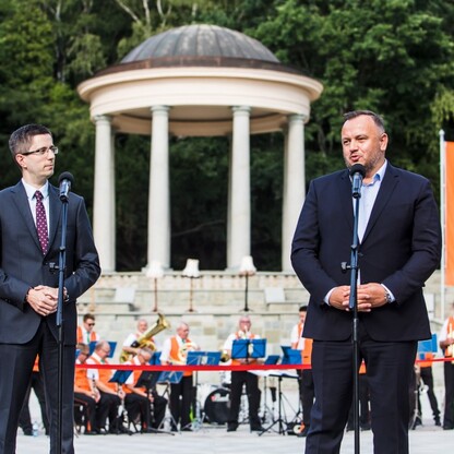 Otwarcie Dużego Kręgu Tanecznego w Parku Śląskim. fot. Tomasz Żak / UMWS