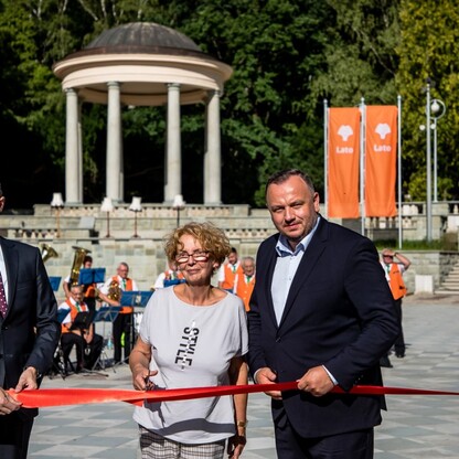 Otwarcie Dużego Kręgu Tanecznego w Parku Śląskim. fot. Tomasz Żak / UMWS