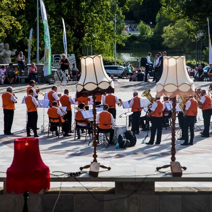 Otwarcie Dużego Kręgu Tanecznego w Parku Śląskim. fot. Tomasz Żak / UMWS