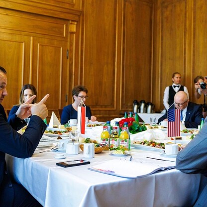 Ambasador USA z wizytą na Śląsku. fot. Andrzej Grygiel / UMWS