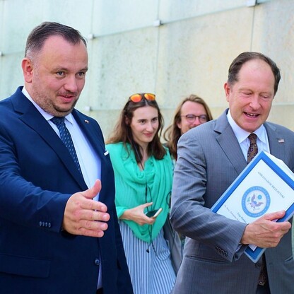 Ambasador USA z wizytą na Śląsku. fot. Patryk Pyrlik / UMWS