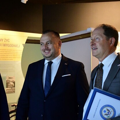 Ambasador USA z wizytą na Śląsku. fot. Patryk Pyrlik / UMWS