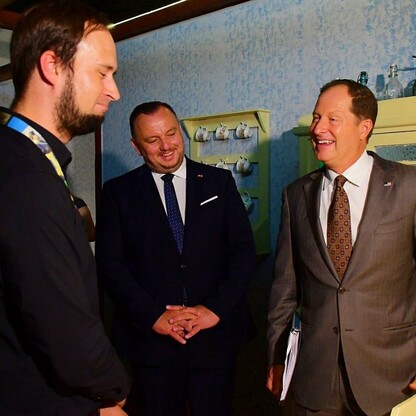 Ambasador USA z wizytą na Śląsku. fot. Patryk Pyrlik / UMWS