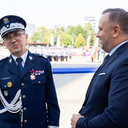 Centralne obchody święta policji. fot. Andrzej Grygiel / UMWS