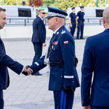 Centralne obchody święta policji. fot. Andrzej Grygiel / UMWS