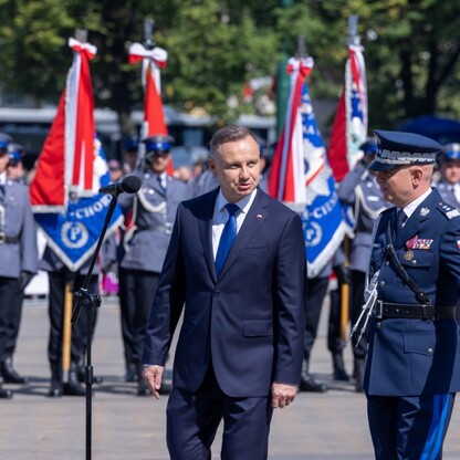 Centralne obchody święta policji. fot. Andrzej Grygiel / UMWS
