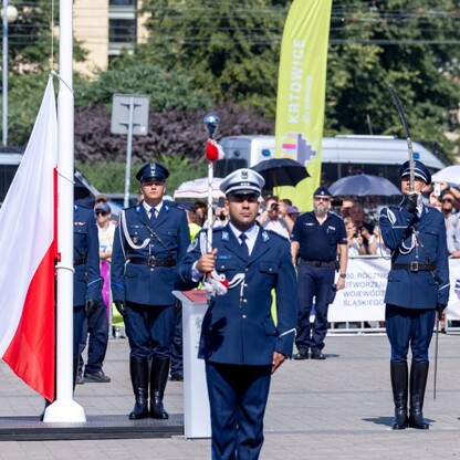 Centralne obchody święta policji. fot. Andrzej Grygiel / UMWS