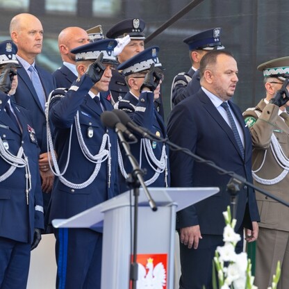 Centralne obchody święta policji. fot. Andrzej Grygiel / UMWS