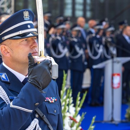 Centralne obchody święta policji. fot. Andrzej Grygiel / UMWS