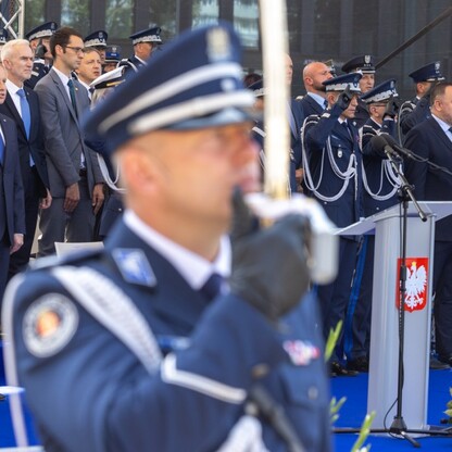 Centralne obchody święta policji. fot. Andrzej Grygiel / UMWS