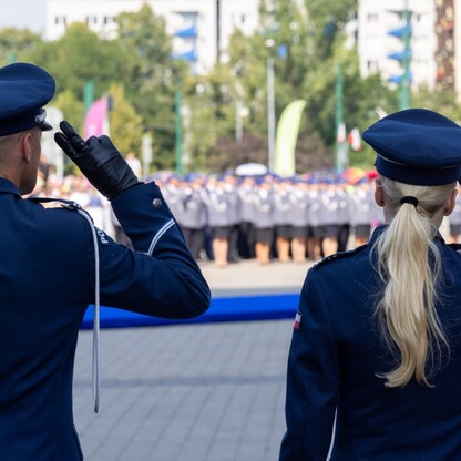 Centralne obchody święta policji. fot. Andrzej Grygiel / UMWS