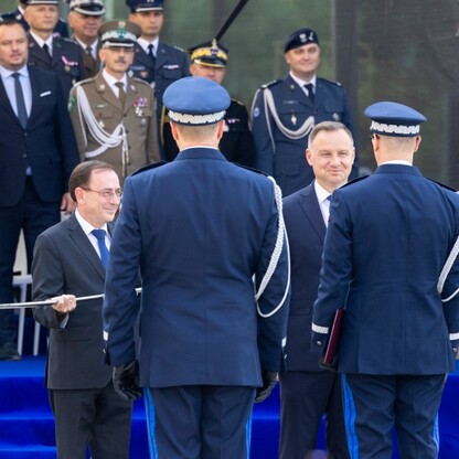 Centralne obchody święta policji. fot. Andrzej Grygiel / UMWS