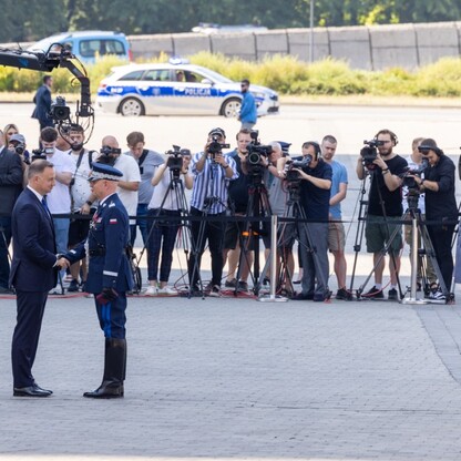 Centralne obchody święta policji. fot. Andrzej Grygiel / UMWS