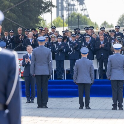 Centralne obchody święta policji. fot. Andrzej Grygiel / UMWS