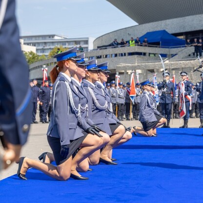 Centralne obchody święta policji. fot. Andrzej Grygiel / UMWS